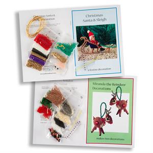 Spellbound Beads Santa, Sleigh and 2 x Reindeer Kit - 479804