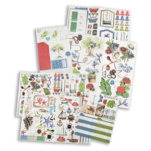 49 and Market Laser Cut Out Collection - Summer Porch by Land & Sea - 197 Pieces - 503491