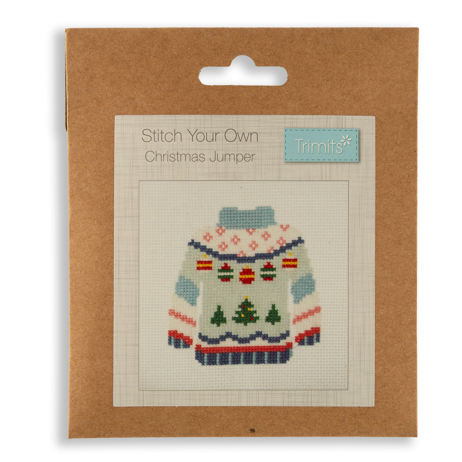 Trimits Christmas Counted Cross Stitch Kit - Choose Any 4 - Jumper