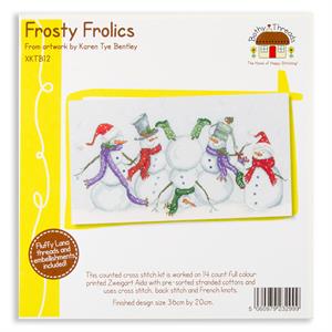 Bothy Threads Frosty Frolics Counted Cross Stitch Kit - 36 x 20cm - 513982