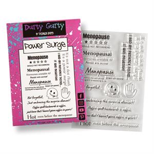 Durty Gurty Power Surge A6 Stamp - 524297
