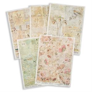 Ciao Bella Botanical Rice Paper Collection - 5 Sheets - 538745