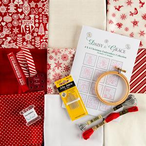 Daisy & Grace Christmas Embroidery Compendium Kit - 542718