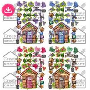 Dawn Bibby Creations Lavender Lane -  Garden Shed Digital Download - 549335