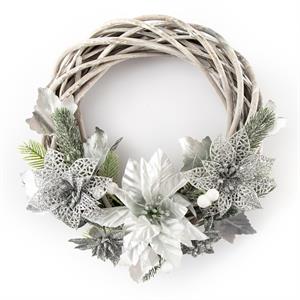 Dawn Bibby Silver Glitz Willow Wreath Kit - 560955