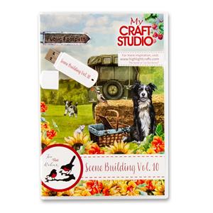 My Craft Studio Scene Building & Digi Stamps Vol 10 USB - 562364