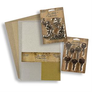 Tim Holtz Idea-Ology Adornments Pick N Mix 3 - Choose any 3 - 568687