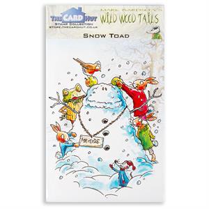 The Card Hut - Mark Bardsley's Winter Wood Tails: Snow Toad - 6 Stamps - 568693