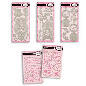 Dawn Bibby Creations Wings Of Time - 3 x Die Sets & 2 x Stencils - 570788