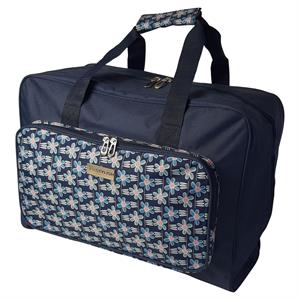 Sewing Online Navy Daisy Sewing Machine Bag - 33x45.7x20.32cm - 575858