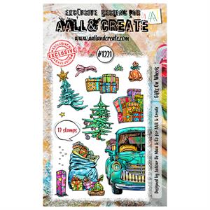 AALL & Create A6 Stamp Set - Gifts On Wheels - 583967