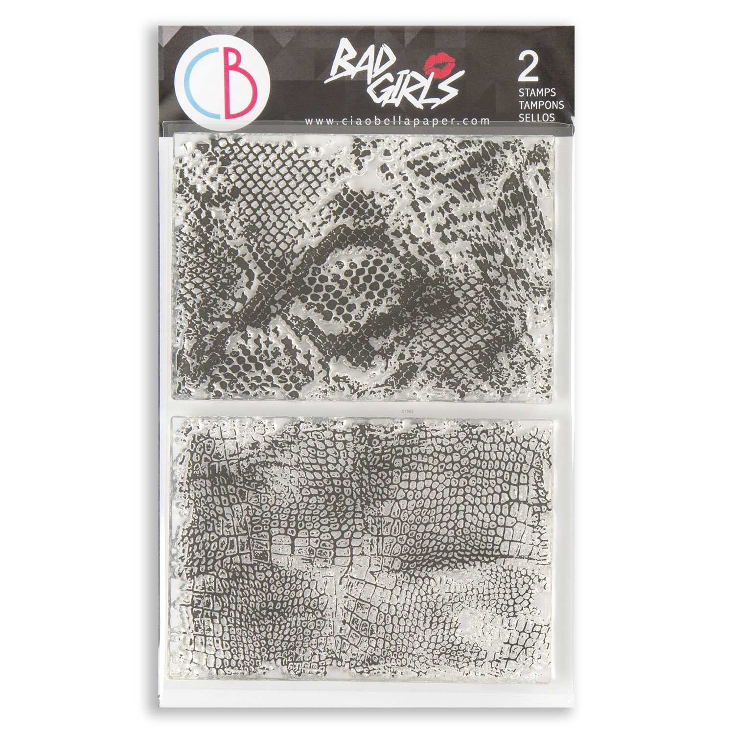 Ciao Bella 2 x 4x6" Stamp Sets - Choose any 2 - Skins 