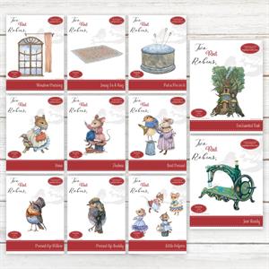 Two Red Robins Enchanted Oak Die Collection - 76 Dies - 591552