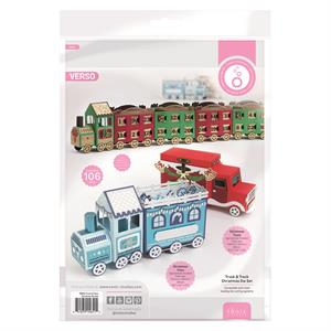 Tonic Studios Train & Truck Christmas Die Set - 106 Dies - 594815