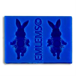 Emlems Mini White Rabbits Silicone Mould  - 595477