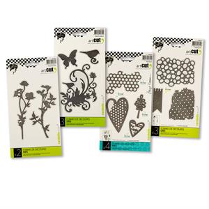 Carabelle Studio Cutting Die Collection - In Nature, In Spring, My Heart & Textures #1 - 597144