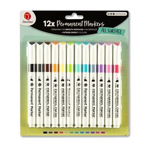DecoTime 12 Permanent Markers - 600177