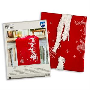 Vervaco Sleigh Table Runner Embroidery Kit - 600934
