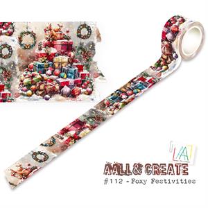 AALL & Create Washi Tape - Foxy Festivities - 602233