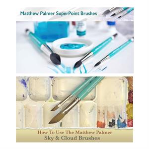 Matthew Palmer 3 x Superpoint Brushes with FREE 'How to Use' Lesson with £14.99 - 603915