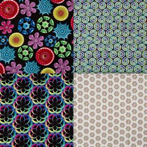 Blank Kaleidographix 4 x 0.5m Fabric Bundle  - 606628