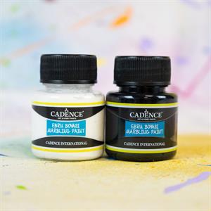 Cadence Marbling Paint Monochrome Set - 612099