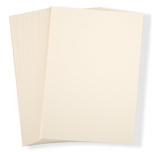 Pink Frog Crafts True Ivory Unscored Card - 290gsm - 21x30cm - 40 Sheets - 613998