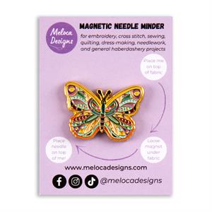 Meloca Designs Mandala Butterfly Needle Minder - 620312