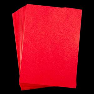 Jellybean Crafts A4 Red Hammer Embossed Card - 260gsm - 60 Sheets Total - 623044