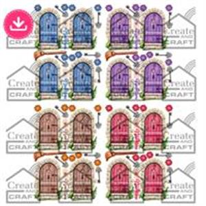 Dawn Bibby Creations Lavender Lane - Fairy Door Digital Download - 641148