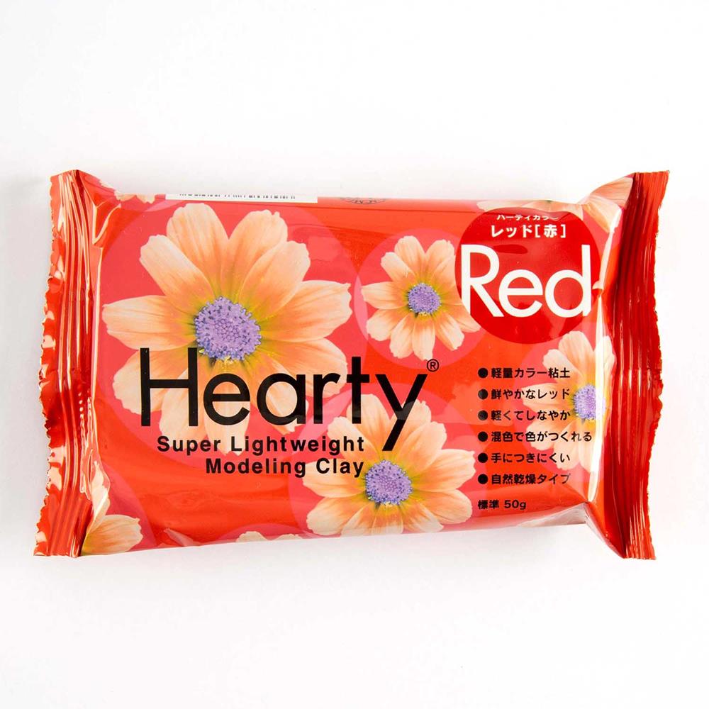 Hearty Soft Air Dry Modelling Clay Pick-N-Mix - Choose Any 3 - Red