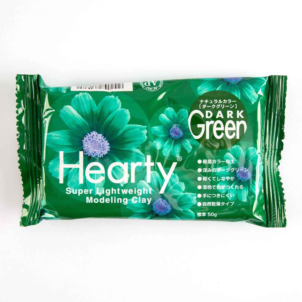 Hearty Soft Air Dry Modelling Clay Pick-N-Mix - Choose Any 3 - Green