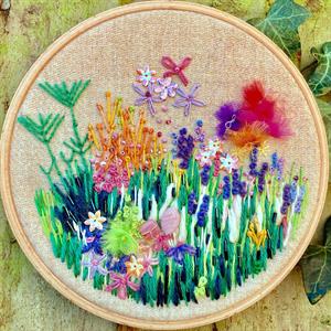 Rowandean Embroidery Late Summer Colours Kit - 684317