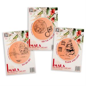 IMALA Chrismas Icons A5 Stamp Pick-n-Mix - Choose Any 3 - 685916