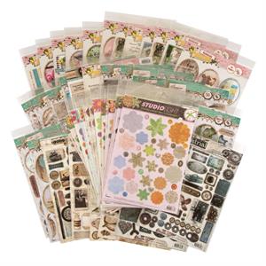Pinflair 50 x A4 Printed Die Cut Magical Toppers - Designs will Vary - 686996