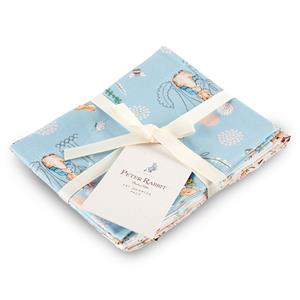 Make + Believe Peter Rabbit Classic Characters 4 Fat Quarter Pack - 694000