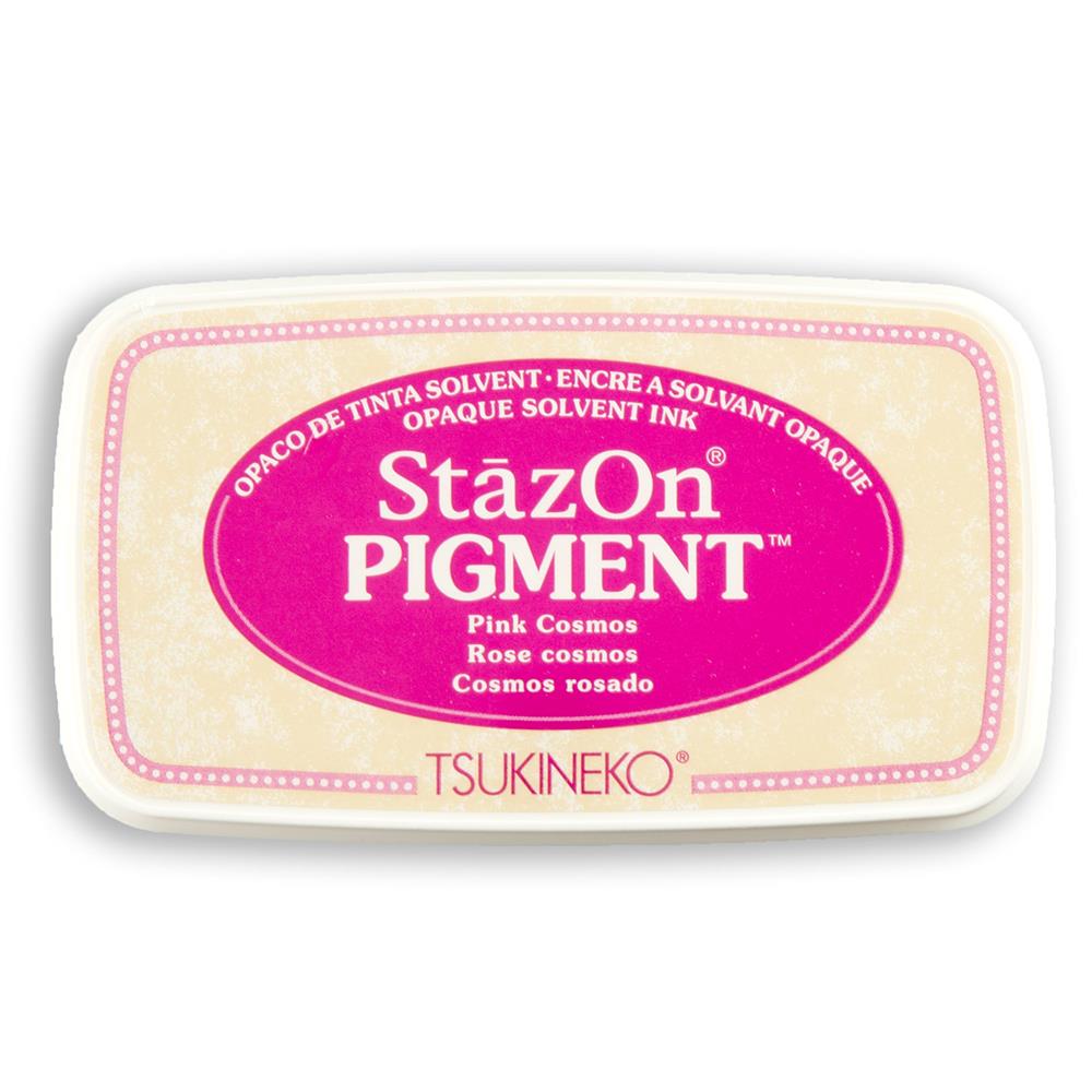 Tsukineko Pick-n-Mix Stazon Pigment Ink Pads - Choose 2 - Pink Cosmos