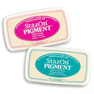 Tsukineko Pick-n-Mix Stazon Pigment Ink Pads - Choose 2 - 696148