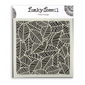 Funky Fossil Forest Foliage Stencil - 701216