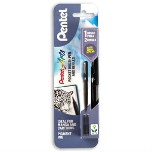 Pentel Pocket Brush - Sepia - 725662