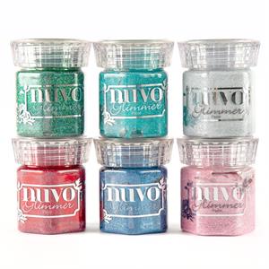 Tonic Studios Nuvo Glimmer Paste Galactic Collection - 6 x 50ml - 726330