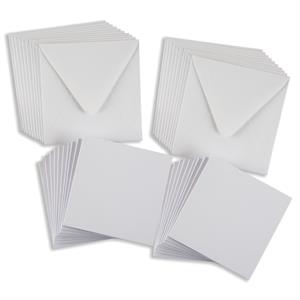 Clarity Essentials - 20 x 4x4" Card Blanks & Envelopes - 731622