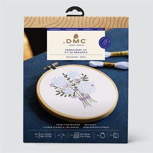 DMC Hand-tied Blooms by Jenni Davis Intermediate Embroidery Kit - 733041