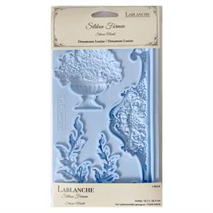 LaBlanche Silicone Mould - Ornament Louise - 12.7x20.3cm - 736473