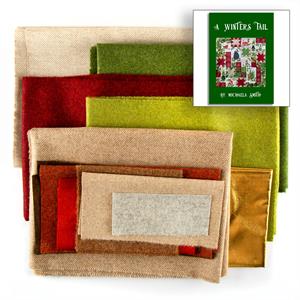 Quilting Antics A Winters Tail Full Tweed Pack & Pattern Booklet - 739648