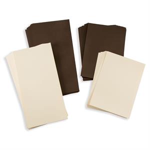 Pink Frog Crafts 8” Memory Book True Brown & True Ivory - Inc Instructions to Make 4 Memory Books - 757849