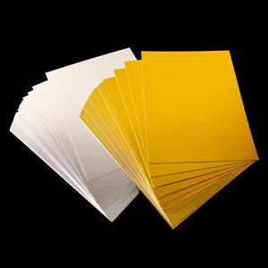 Jellybean Crafts 80 x A4 Sheets Silver & Gold Mirror Card - 300 & 320gsm - 766293