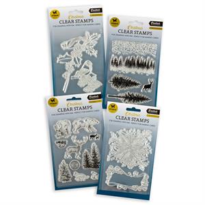 Studio Light Essentials 4 x Stamp Sets - Making Christmas - 19 Stamps  - 767342