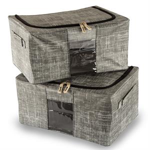 Handy Solutions 2 x 22L Storage Boxes   - 777009