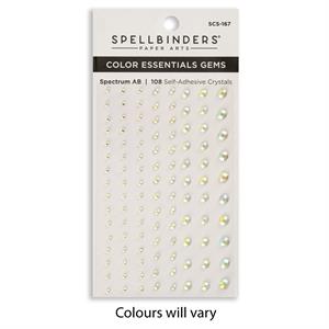 Spellbinders Self Adhesive Crystal Gems - Colours Will Vary - 786224